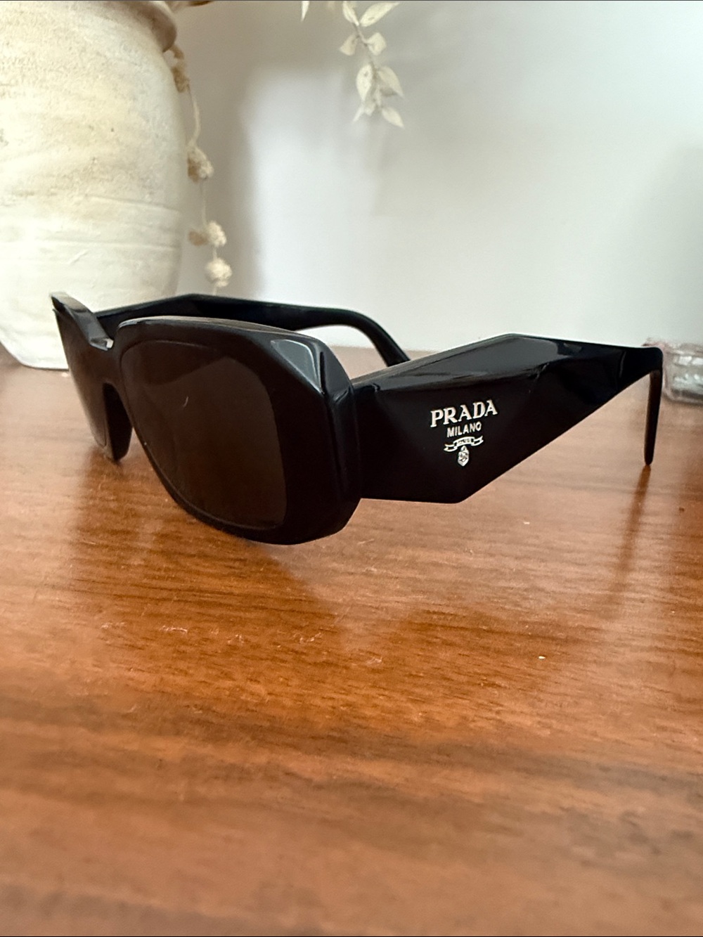 NWOT Prada Black Sunglasses